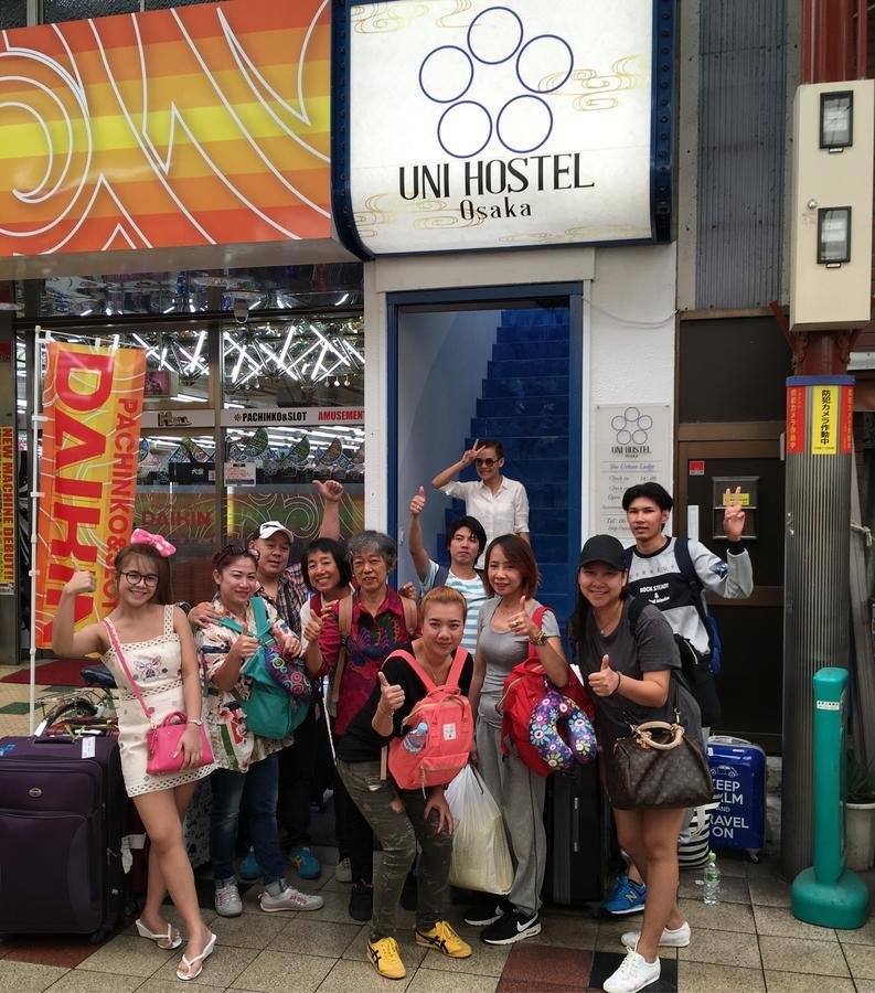 Uni Hostel Osaka Esterno foto